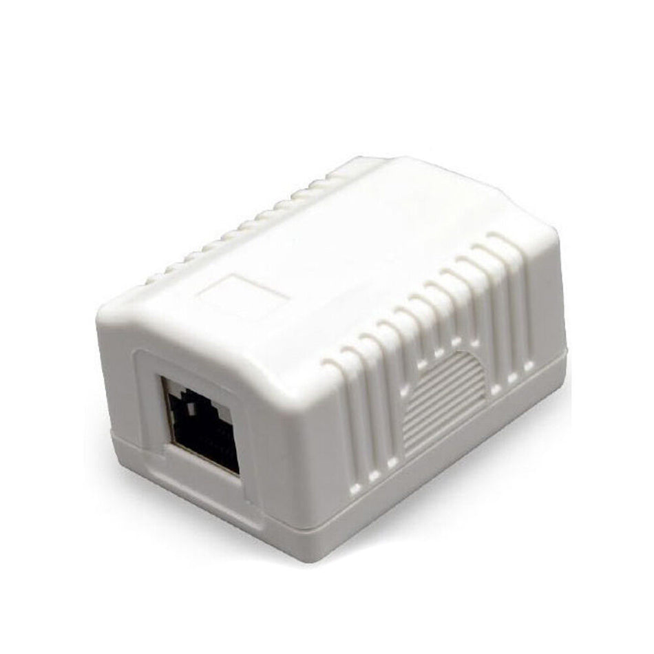 Cablexpert Cat5 E Ftp Single Port Surface Mount Box