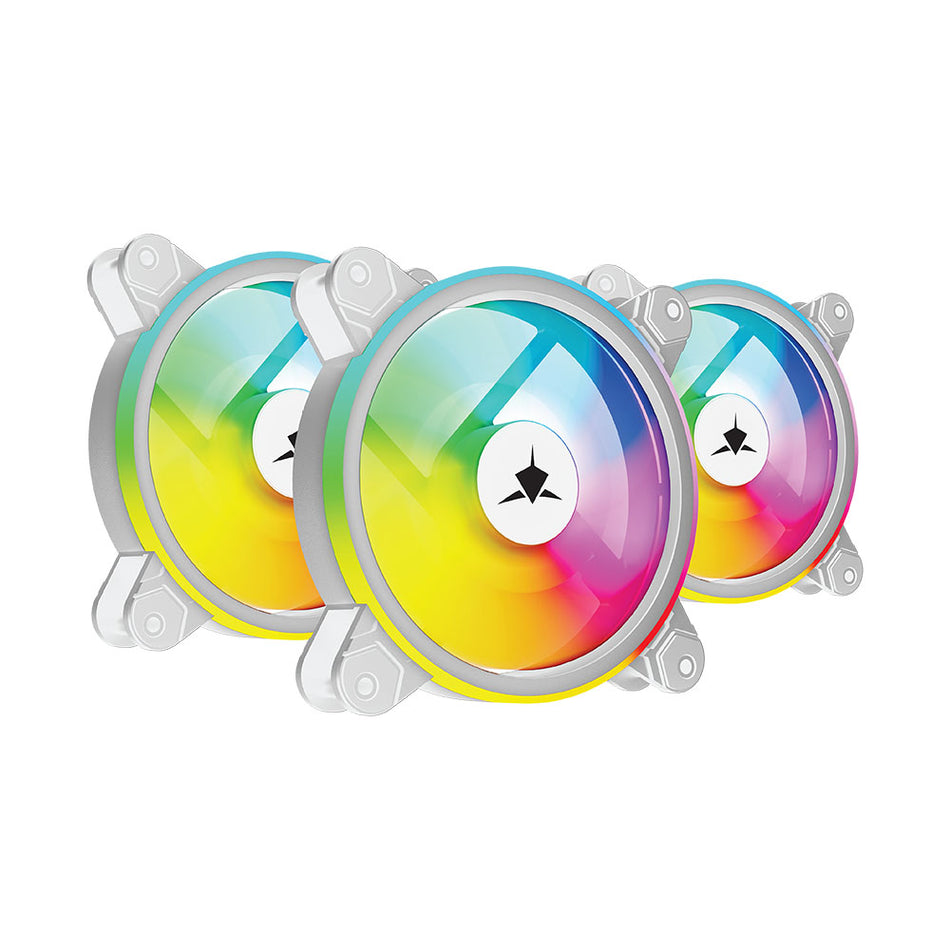 White Shark Fan Gcf S028 005 Nebula 2 White Argb Kit