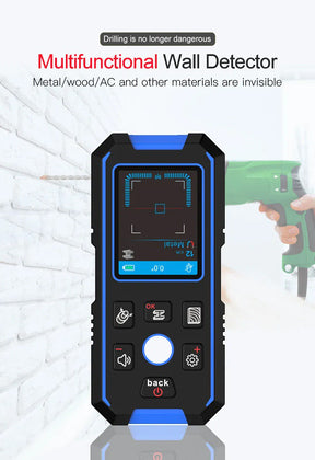 NOYAFA ψηφιακός αναλυτής τοίχου NF-518, ανιχνεύει μέταλλο/ξύλο/καλώδια