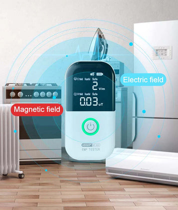 NOYAFA ψηφιακός μετρητής ηλεκτρομαγνητικού πεδίου NF-602, επαναφορτιζόμενος