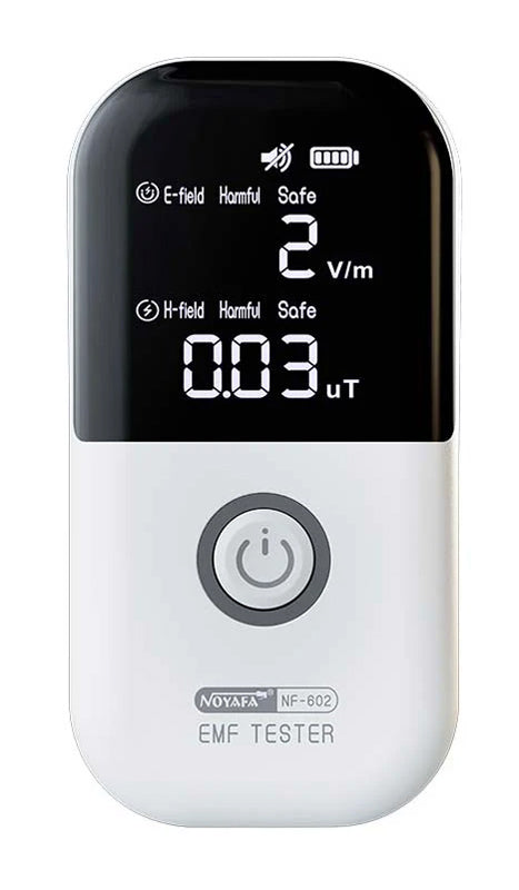 NOYAFA ψηφιακός μετρητής ηλεκτρομαγνητικού πεδίου NF-602, επαναφορτιζόμενος