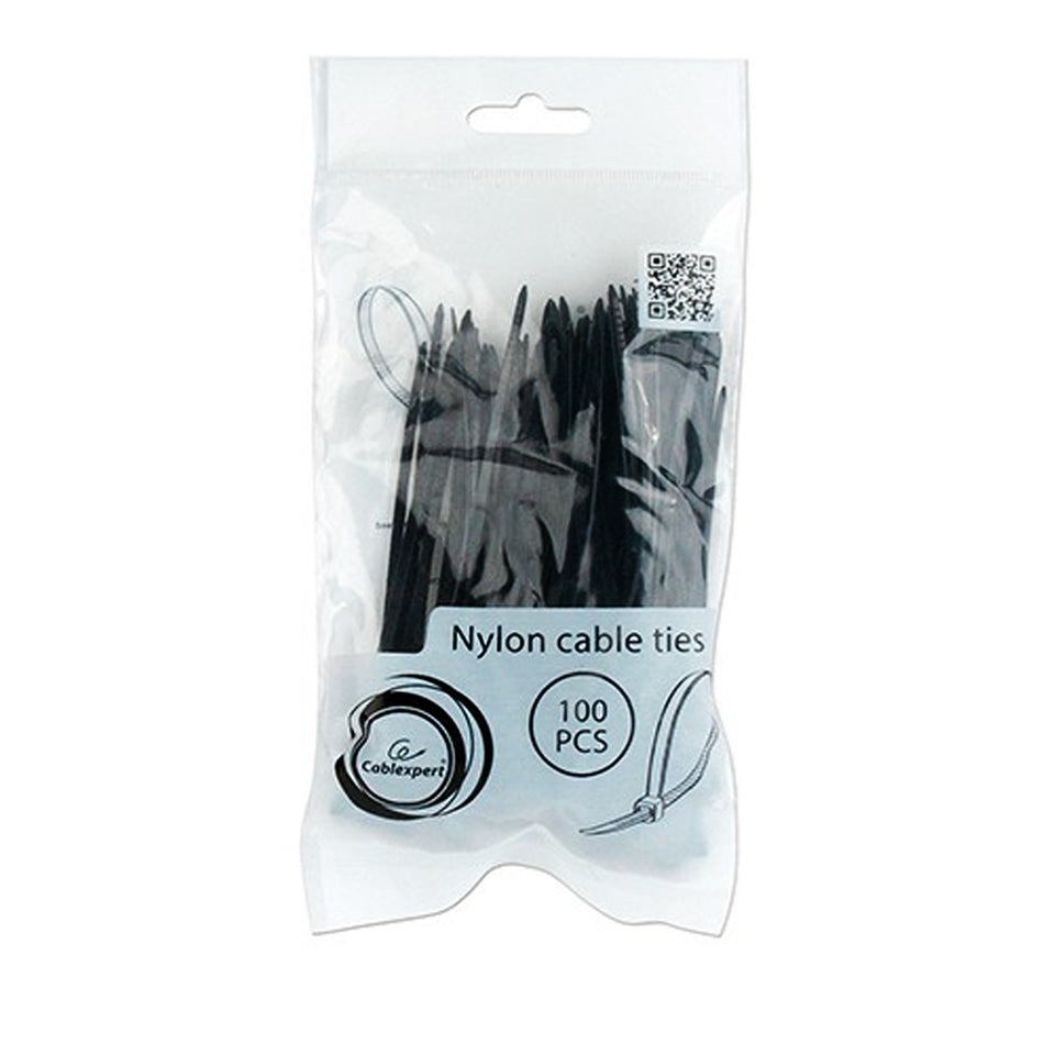 CABLEXPERT NYLON CABLE TIES 150x3,6MM FROST+UV RESISTANT (100PCS/BAG)