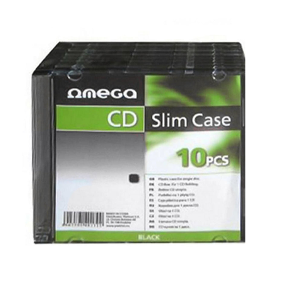 Omega Slim Case Black 10 Pcs