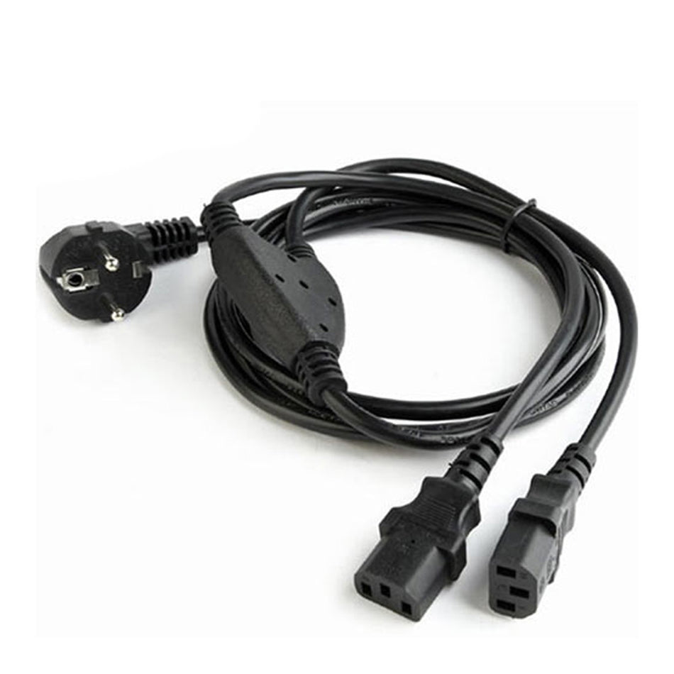 CABLEXPERT POWER SPLITTER CORD C13 VDE APROVED 2m