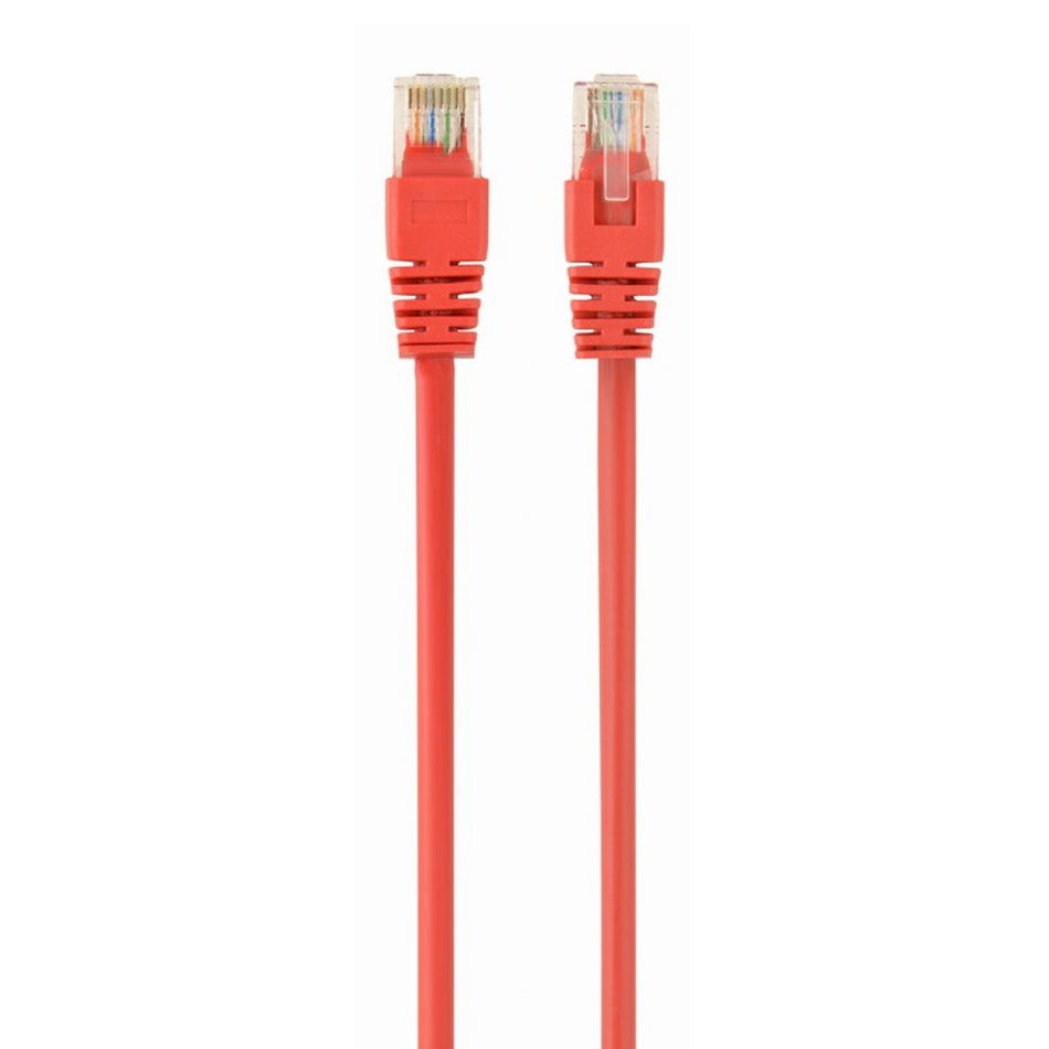 CABLEXPERT CAT5e UTP PATCH CORD RED 0,25M