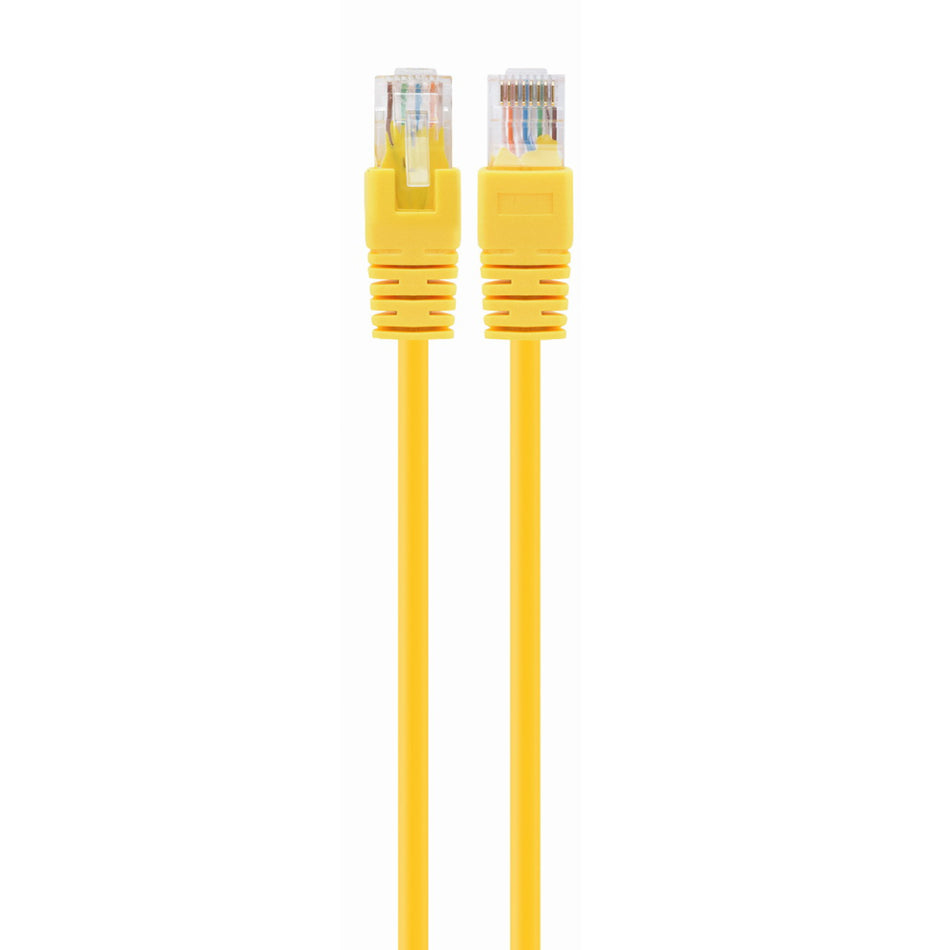 CABLEXPERT CAT5e UTP PATCH CORD YELLOW 0,5M