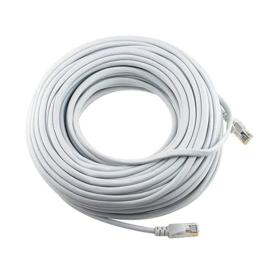 Cablexpert Patch Cord Molded Strain Relief 50u Plugs Grey 10 M