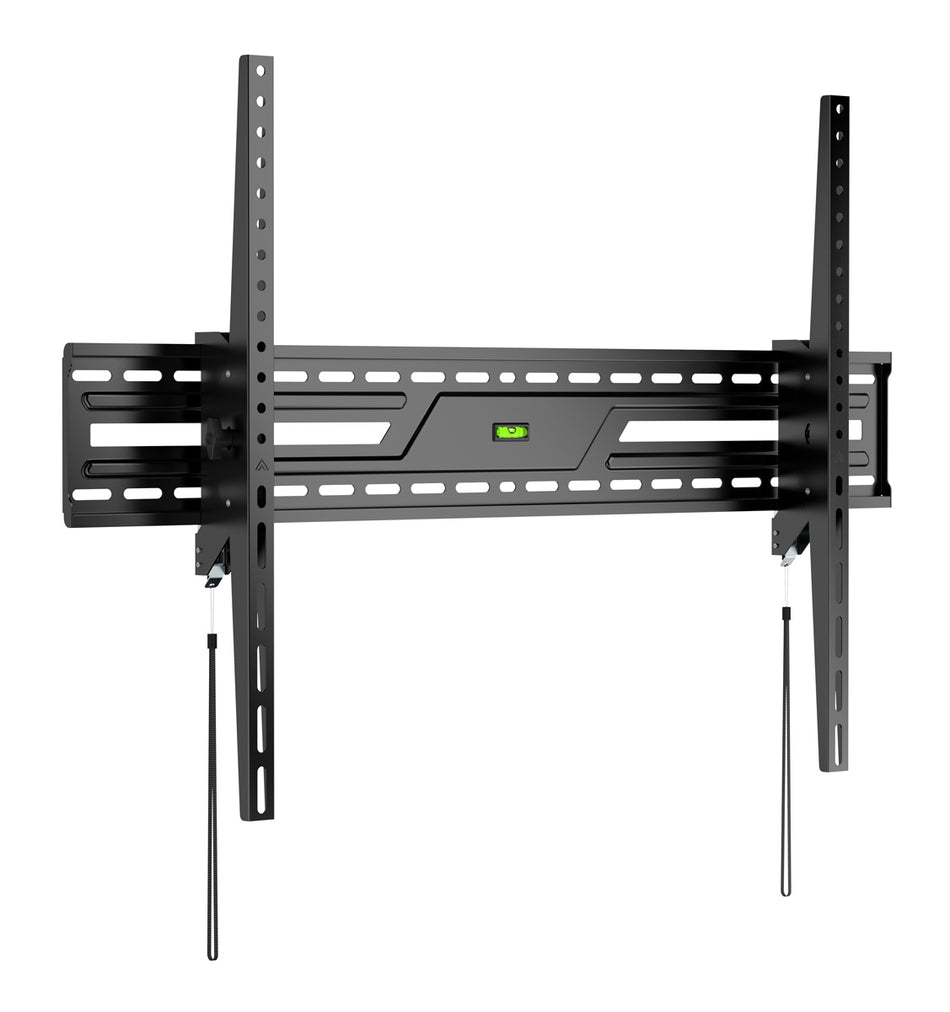 POWERTECH επιτοίχια βάση PT-1368 για τηλεόραση 43-100", έως 75kg, ρυθμιζόμενη κλίση