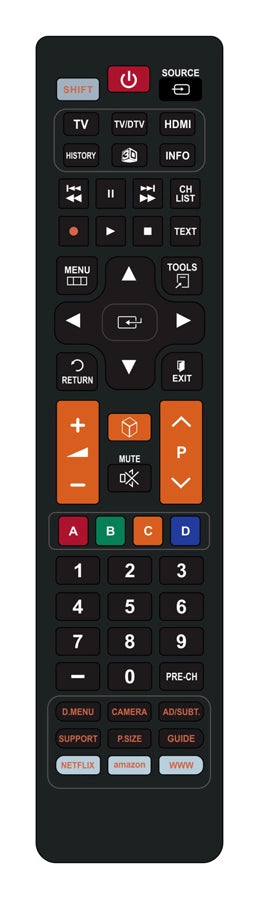 POWERTECH Télécommande PT-834 pour téléviseurs Samsung