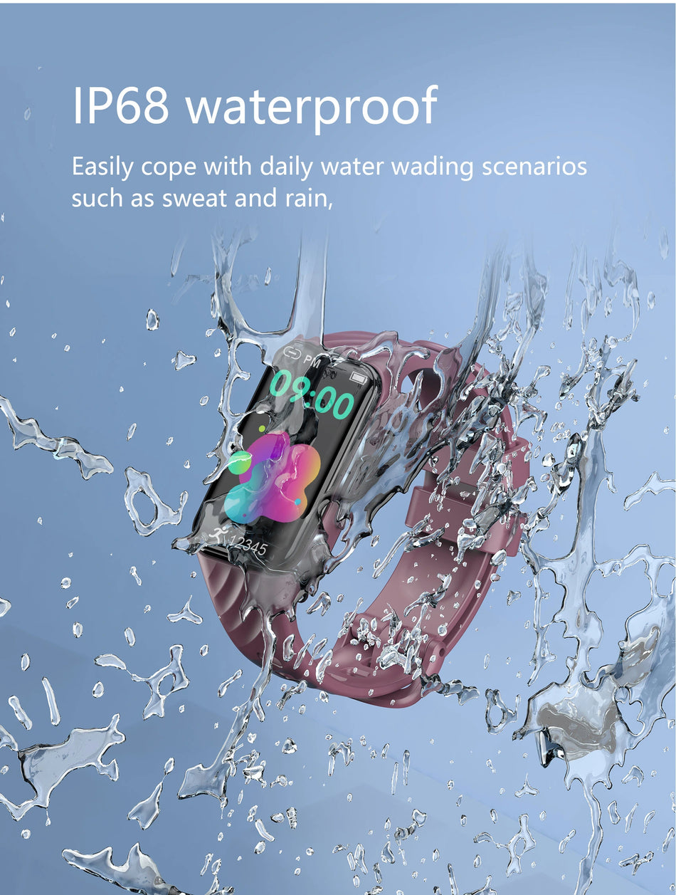 Blackview Unisex Smartwatch Bt5.2 Ip68 Purple