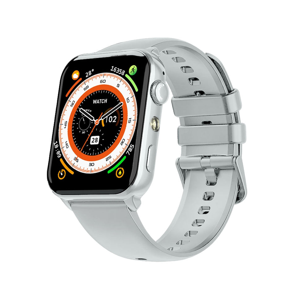 Blackview Bt5.2 Smart Watch With Ai Voice Assistant Silver