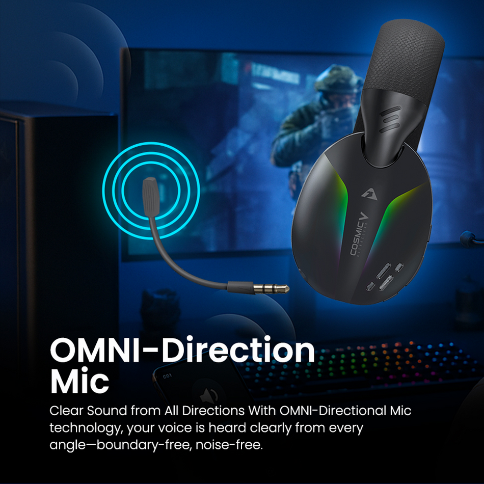 ARMAGGEDDON TRIMODE HEADPHONE COSMIC V ULTRACLEAR GRAVITY