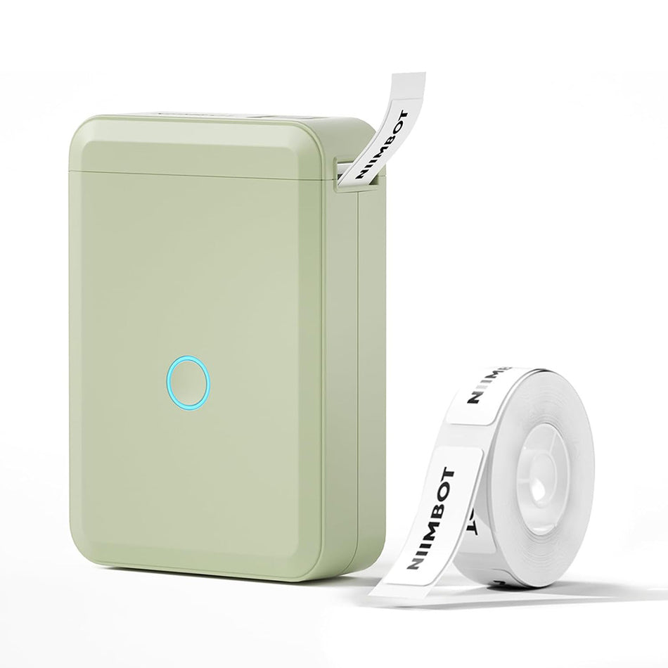 Niimbot Thermal Label Printer D110 0.5 Inch Light Green
