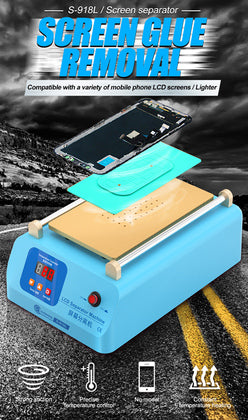 SUNSHINE διαχωριστής LCD οθόνης S-918L για επισκευές κινητών, 400W