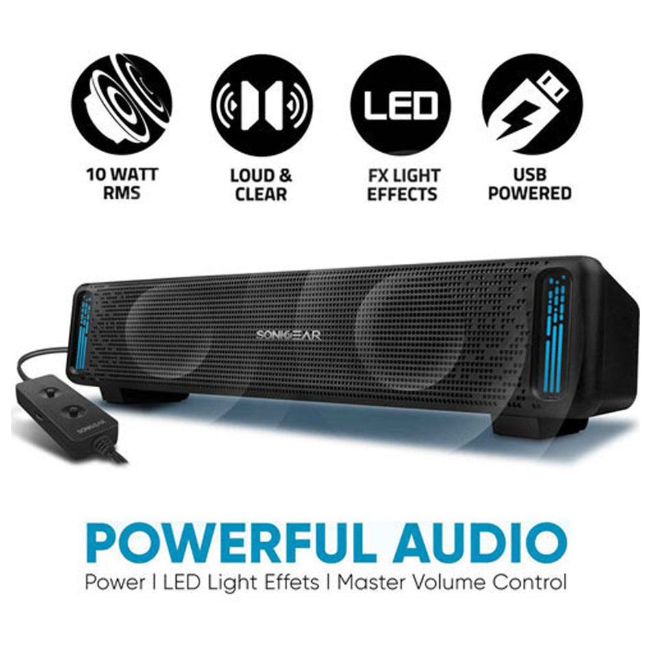 Sonic Gear Sonicbar U200 Black