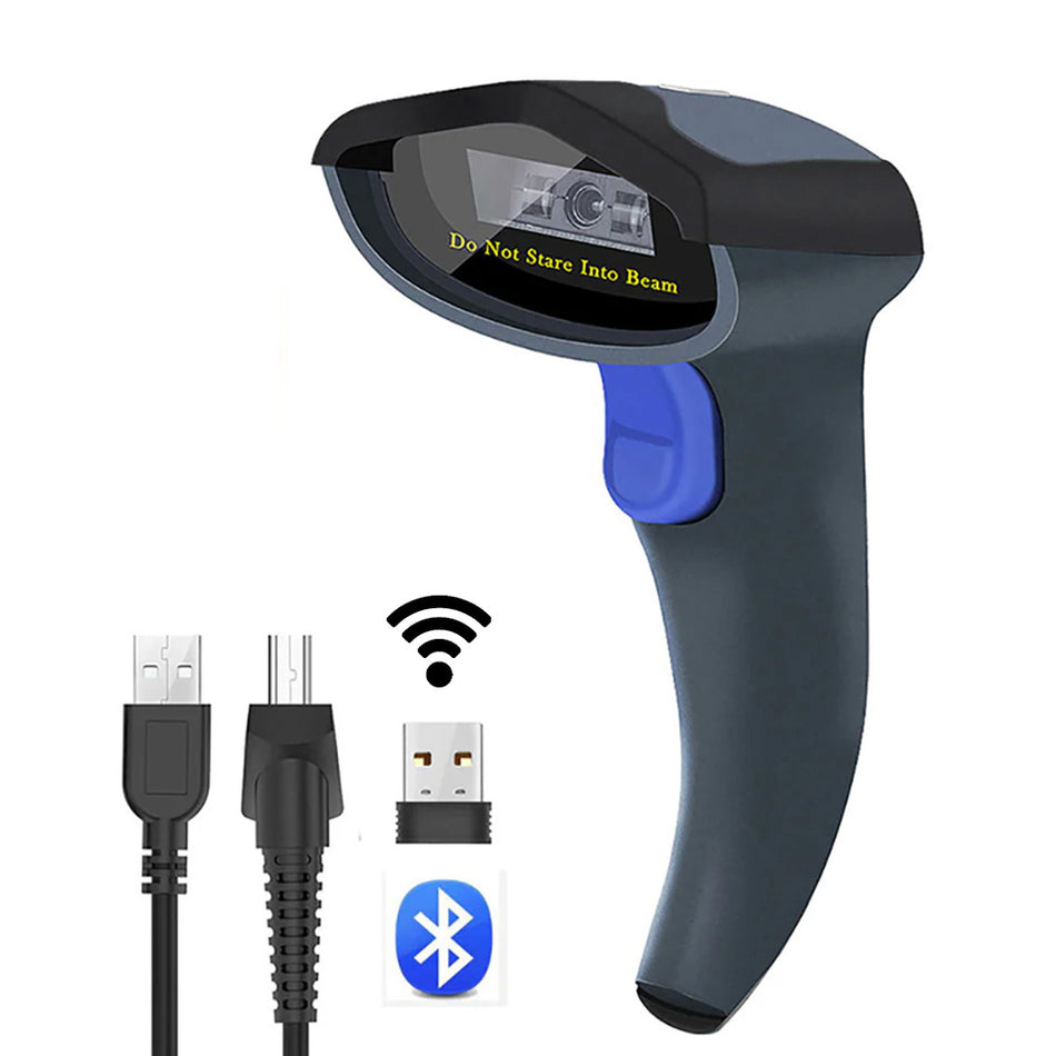 Netum 3 In1 1 D Bt/2.4 G/Wired Barcode Scanner Supports Windows