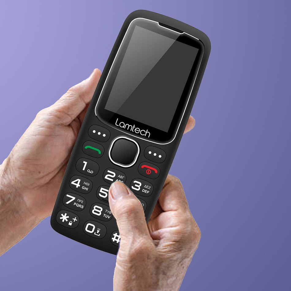 LAMTECH MOBILE PHONE 2.4' GR DUAL SIM TINY L II BLACK