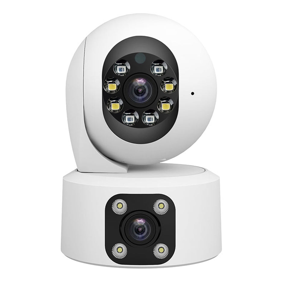 SRIHOME 4MP HD DOUBLE OBJECTIF PANORAMIQUE PTZ