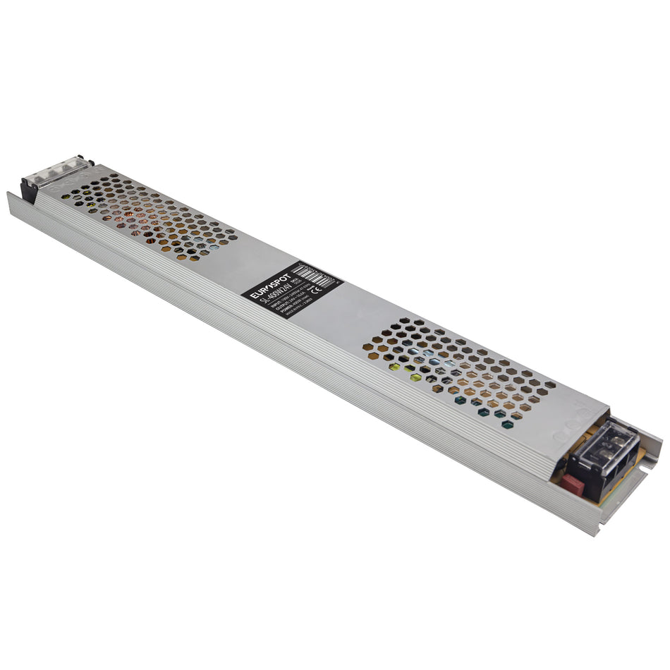 Eurospot Ultra-Slim Τροφοδοτικό Led Αλουμινίου 24V 400W