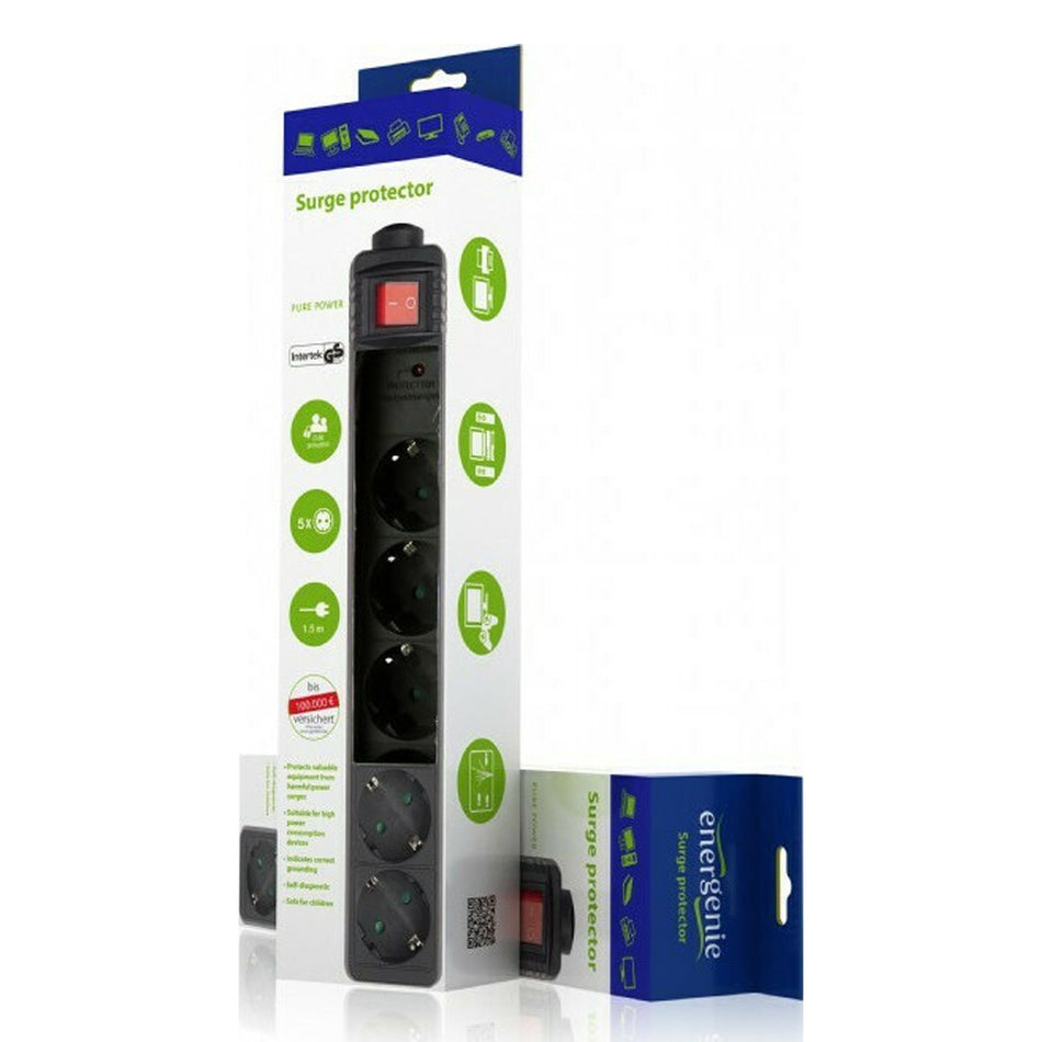 Energenie Surge Protector 5 Sockets 1,5 M