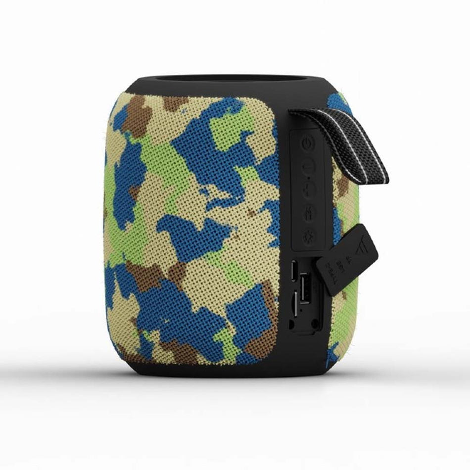 Gembird Portable Bt Party Speaker With Rgb Led Light Effect Camo