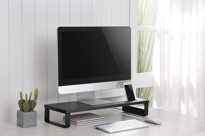 BRATECK επιτραπέζια βάση για οθόνη/laptop STB-118 με 3x USB θύρες, 17-32", έως 20kg, μαύρη