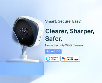 TP-LINK smart κάμερα Tapo C110, 2K, motion detection, Wi-Fi, Ver. 2.0