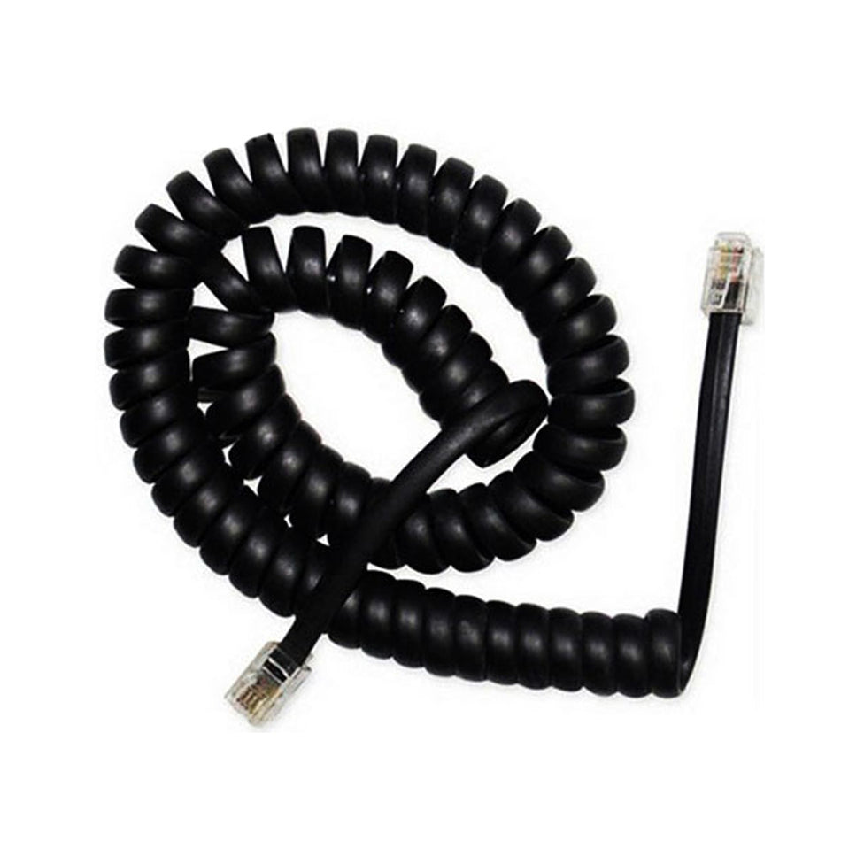 Cablexpert Telephone Handset Spiral Cord Rj10 (4 P4 C) 2m Black