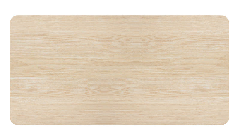 BRATECK επιφάνεια γραφείου TP12060R-2P, 120x60x1.8cm, μπεζ ξύλινη