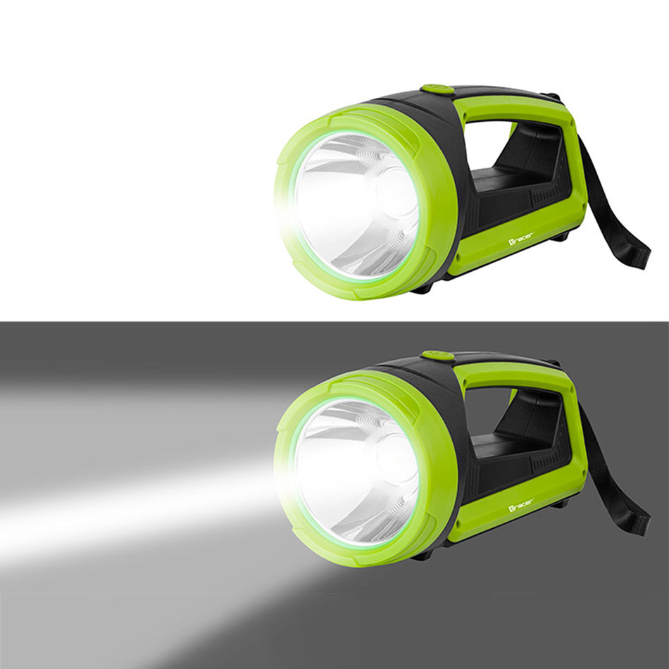Tracer Searchlight 3600 Mah With Powerbank Green