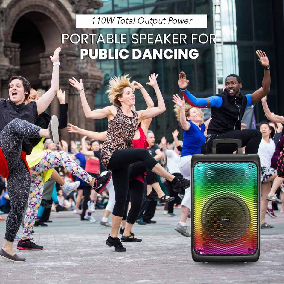 Sonicgear Rgb Hda Karaoke Speaker 110 W Hyperbox 1200 Pro Black