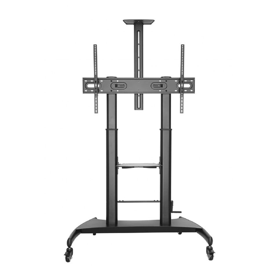 Gembird Height Adjustable Tv Floor Stand With Caster Wheels 60' 100'