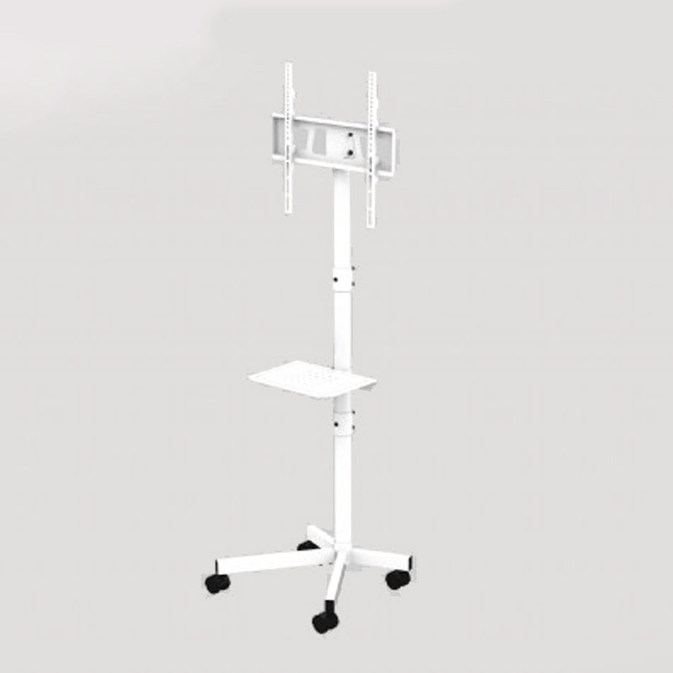 Gembird Tv Floor Stand Tilt With Caster Wheels 32' 55' White