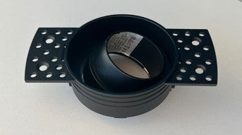 SE-SP-INC-R-BL CANNO SPOT COMPONENT RECESSED INSIDE CUP BLACK GU10 FOR SPOTLIGHT CIELO AND TRIX