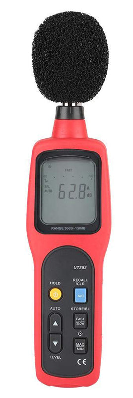 UNI-T ψηφιακό ντεσιμπελόμετρο UT352, 30-130dB