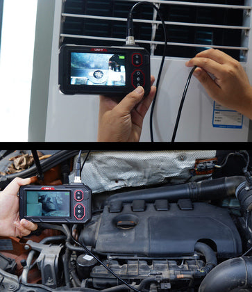 UNI-T ενδοσκοπική κάμερα UT667 με οθόνη απεικόνισης, LED, 1m, IP67