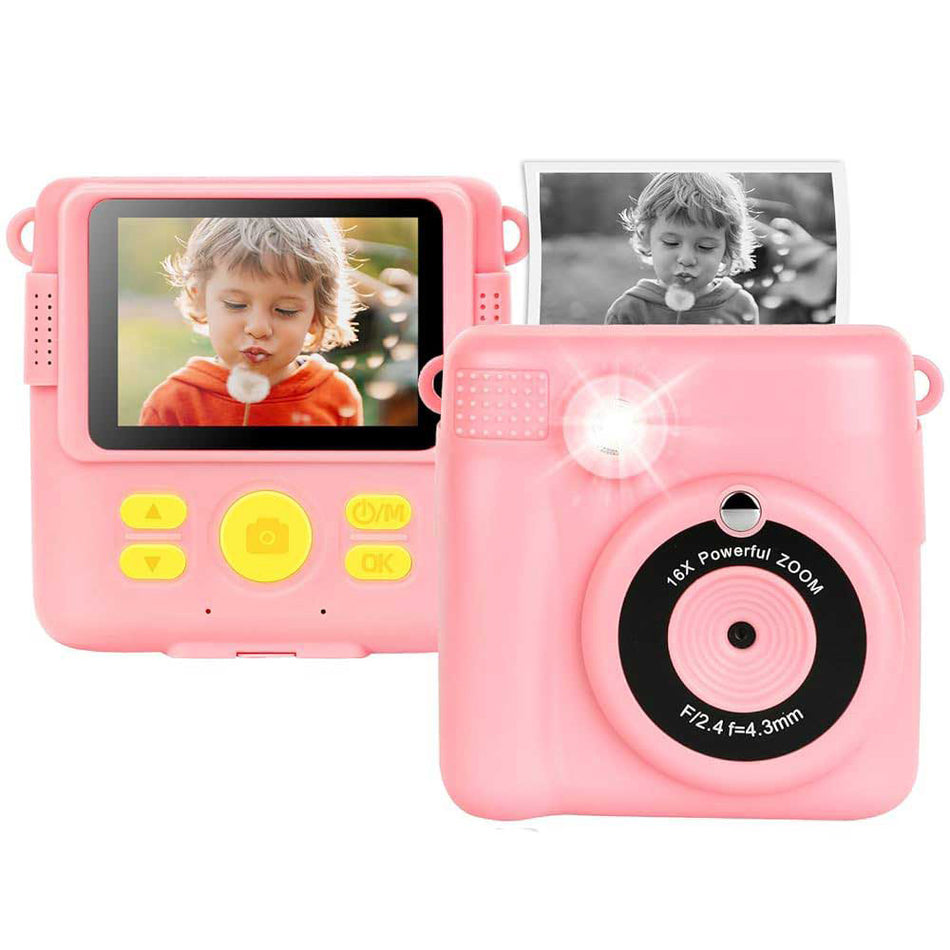 Lamtech Kid Instant Camera With Flash Pink
