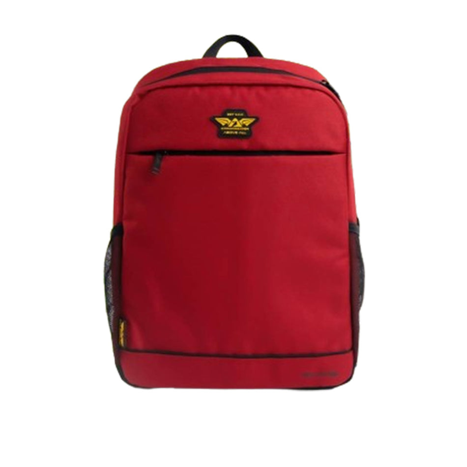 Armaggeddon 15.6 Laptop Eco Backpack Red Black