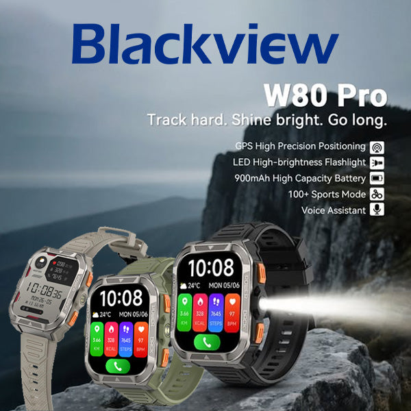 Blackview Bt5.3 Multitask Smartwatch Khaki