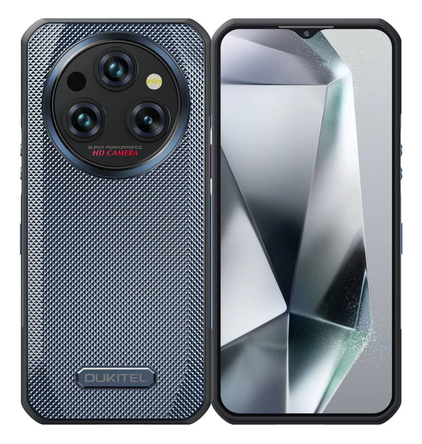 OUKITEL smartphone WP35, 6.6", 8/256GB, 5G, 11000mAh, IP68/IP69K, γκρι