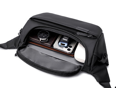 ARCTIC HUNTER τσάντα Crossbody Y00565 με θήκη tablet, 4L, μαύρη