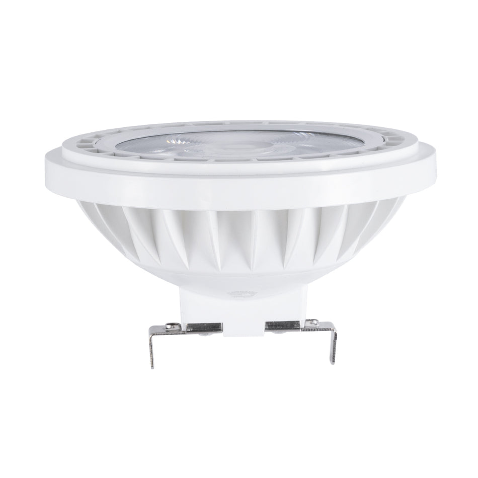 GloboStar® S-40002 Σποτ LED G53 AR111 15W 1500lm 12° AC 220-240V IP20 Φ11 x Υ7cm Ψυχρό Λευκό 6000K Dimmable - 1 Χρόνο Εγγύηση