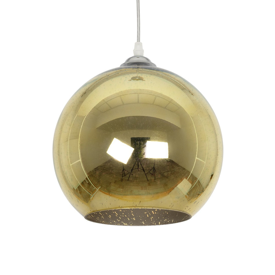 SATURN 999-0147 Μοντέρνο Κρεμαστό Φωτιστικό Οροφής με Ντουί 1 x E27 AC 220-240V IP20 - Πολύχρωμο - Μ25 x Π25 x Υ22cm