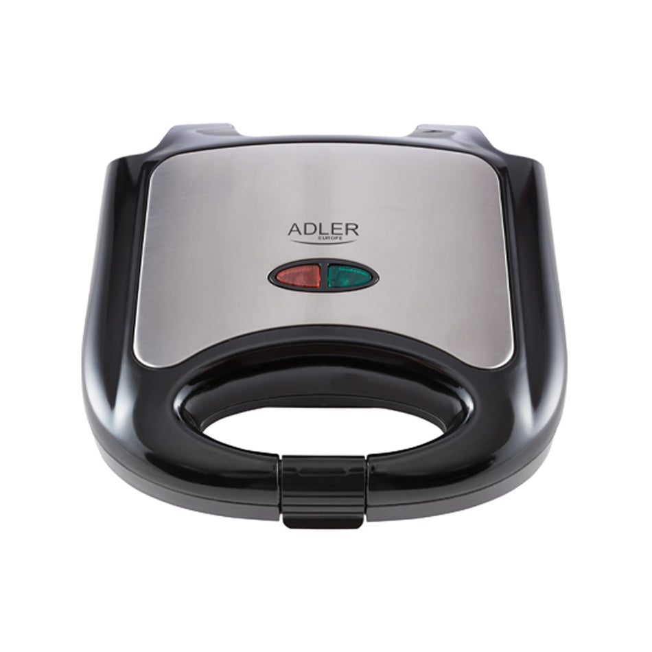 Adler Sandwich Maker 850 W Black/Silver