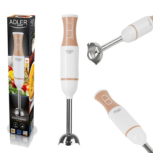 Adler Hand Blender 500 W White/Bronze