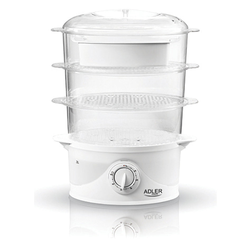 Adler Steam Cooker 9 L 800 W White