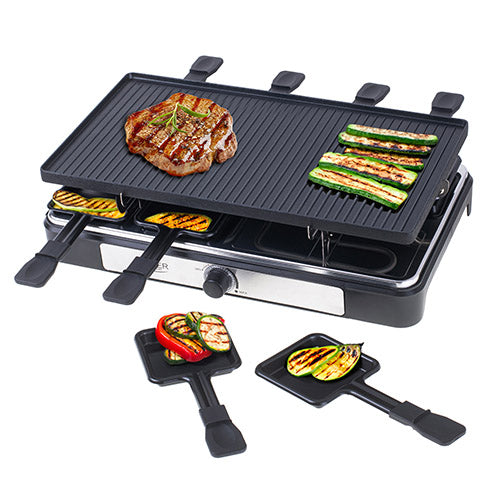 Adler Electric Grill Raclette 1400 W Black