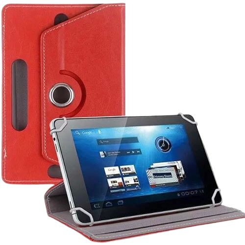 Lamtech Red Universal 10.1' 10.4' Tablet Case With 360 Rotation
