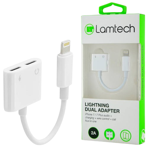 Lamtech Dual Lightning Adapter 4 In 1 2 A