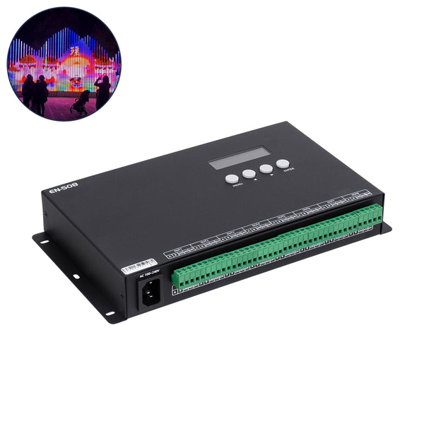 90144 SEEKWAY EN-508 - Professional Channel Controller - Full Colour LED Digital SPI Pixel ONLINE Control System - Κεντρικός & Slave Controller Καναλιών Εξόδου για Ψηφιακά Προϊόντα LED Digital Pixel TTL & DMX512 - Single Colour & RGB & RGBW - Synchrono...